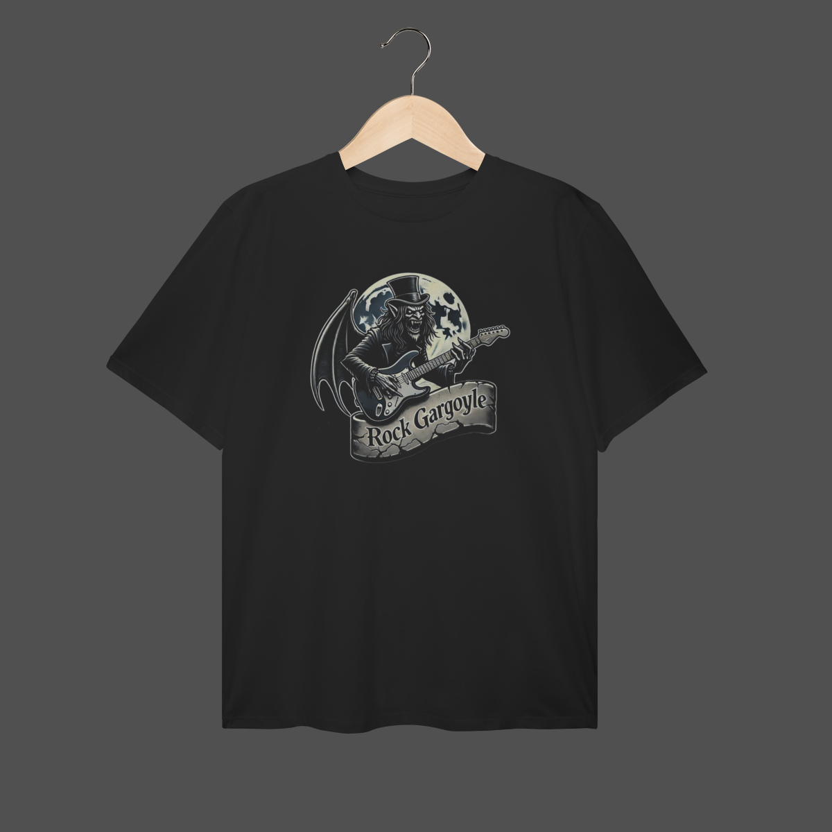 Camiseta Plus Size | Rock Gargoyle