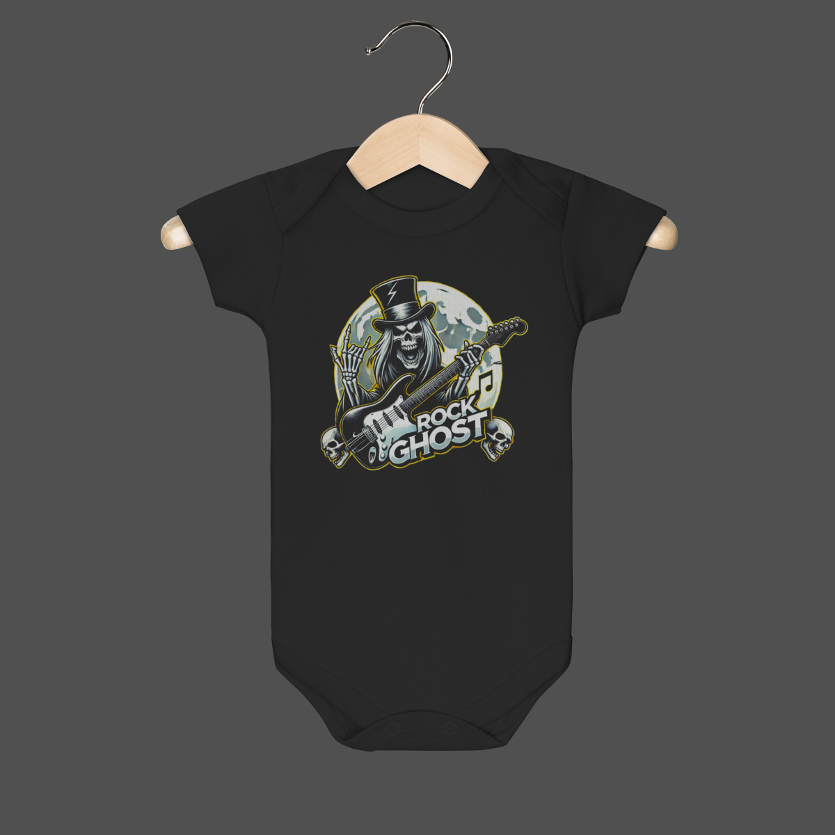 Nome do produto: Body Infantil | Rock Ghost