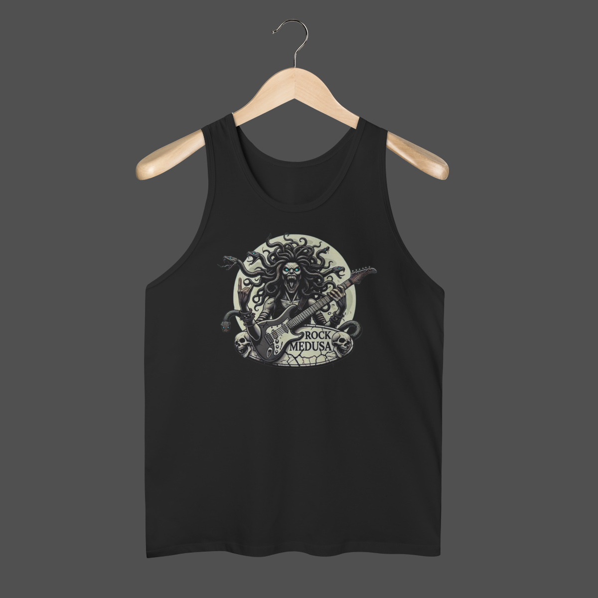 Nome do produto: Regata Quality | Rock Medusa