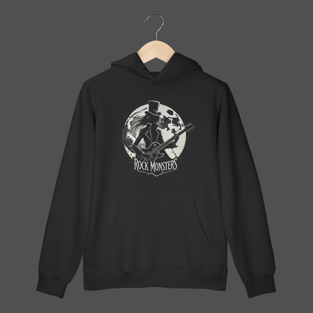 Nome do produto: Moletom Canguru Prime | Rock Monsters