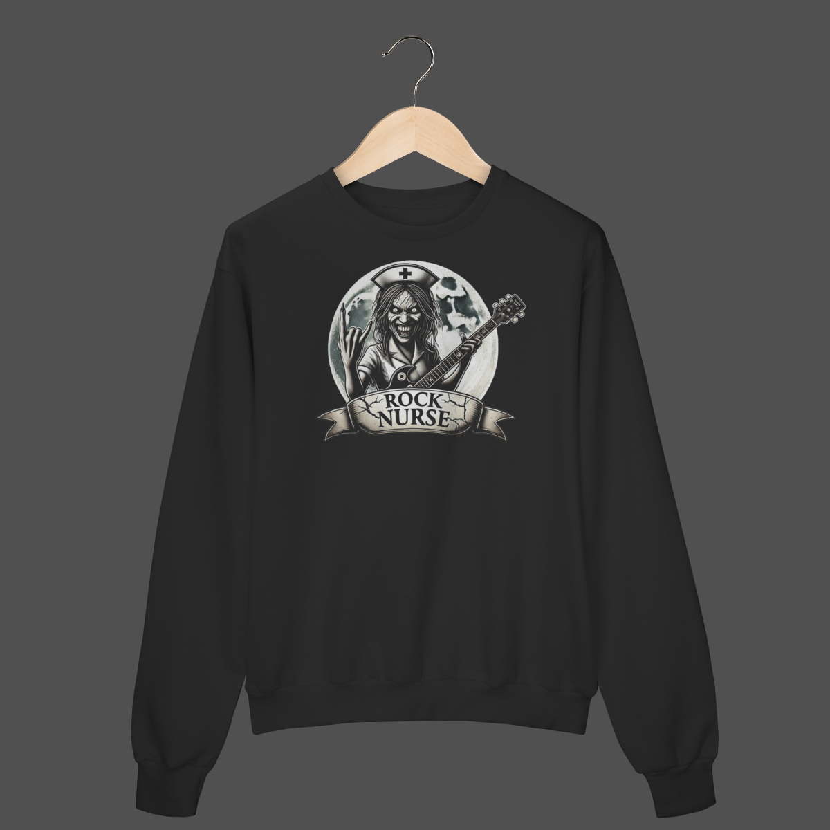 Nome do produto: Moletom Fechado Prime | Rock Nurse