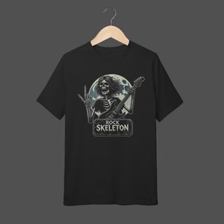 Camiseta Infantil (10 a 14) | Rock Skeleton