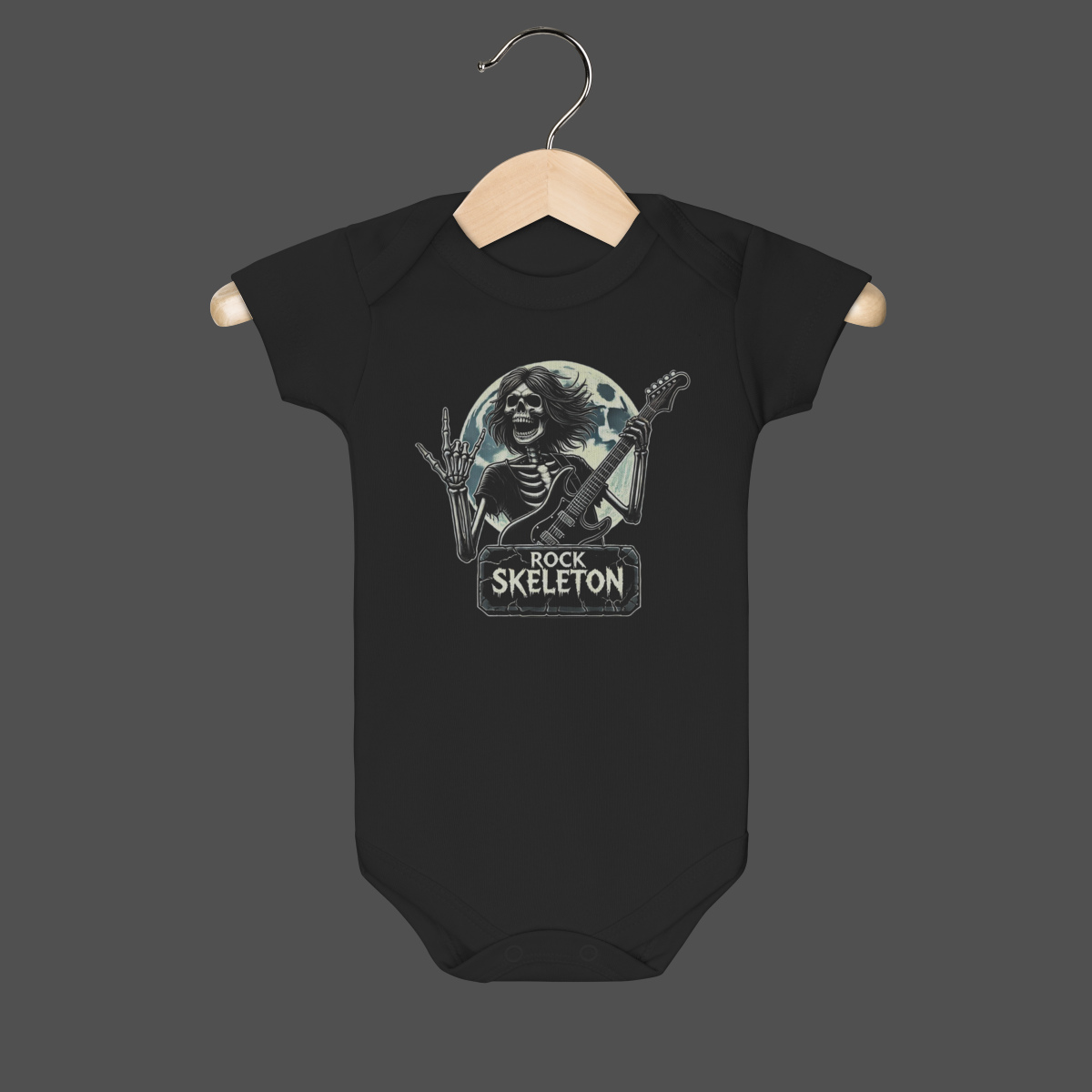 Nome do produto: Body Infantil | Rock Skeleton