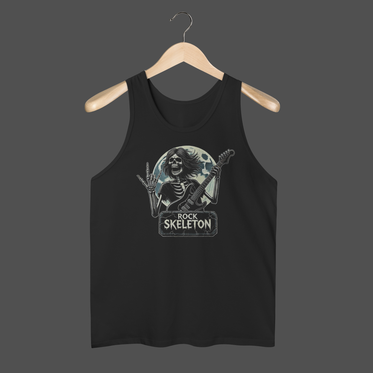 Nome do produto: Regata Quality | Rock Skeleton