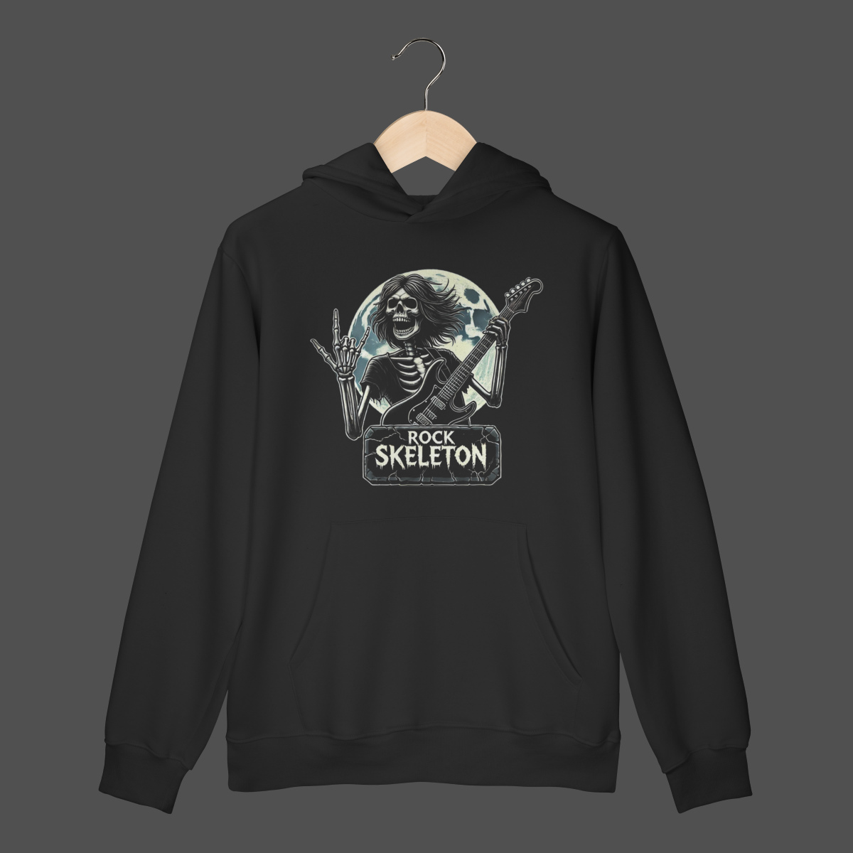 Moletom Canguru Prime | Rock Skeleton