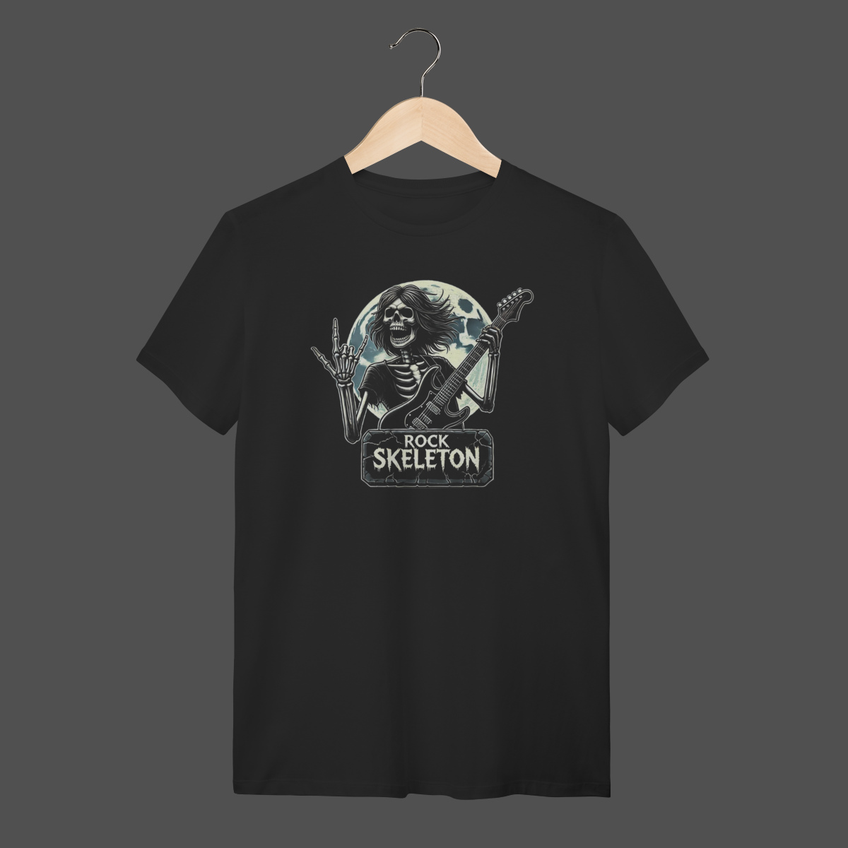 Camiseta Quality | Rock Skeleton