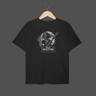 Camiseta Plus Size | Rock Skeleton