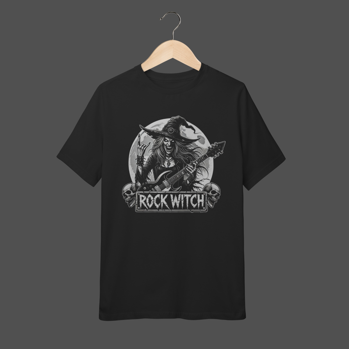 Nome do produto: Camiseta Infantil (10 a 14) | Rock Witch