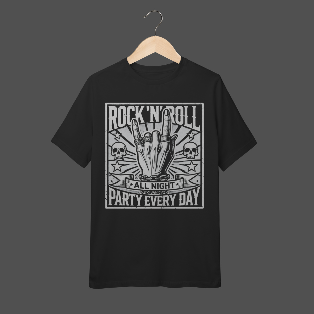 Camiseta Infantil (10 a 14) | Rock'n'Roll All Night