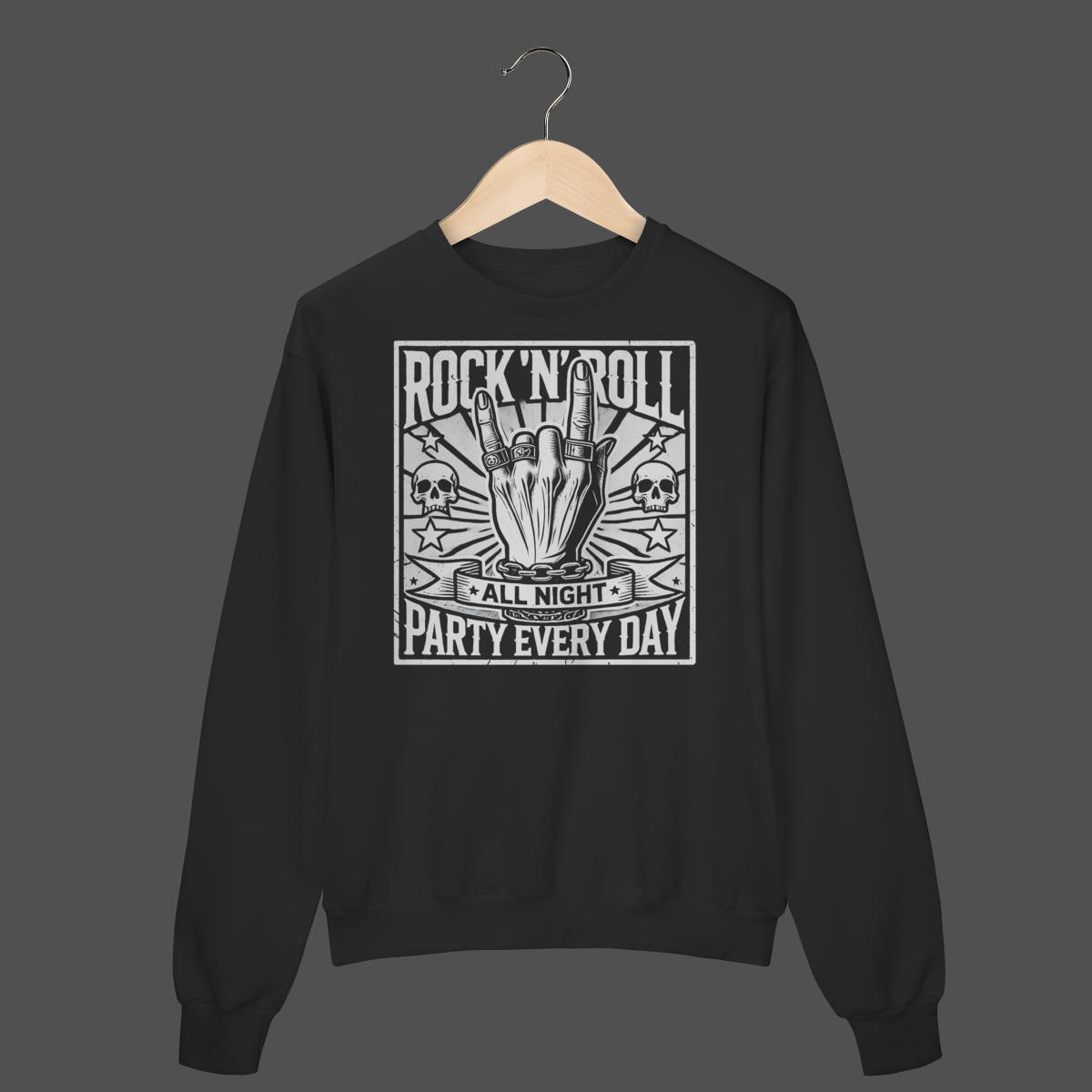 Moletom Fechado Prime | Rock'n'Roll All Night