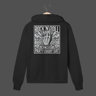 Moletom C/ Zíper Prime | Rock'n'Roll All Night