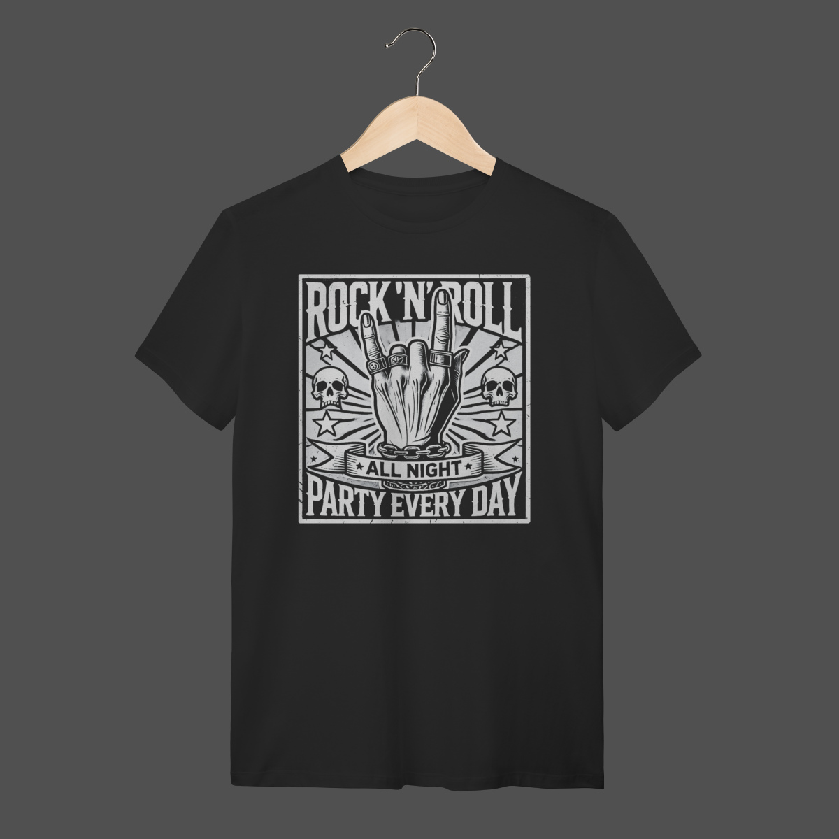 Nome do produto: Camiseta Quality | Rock\'n\'Roll All Night
