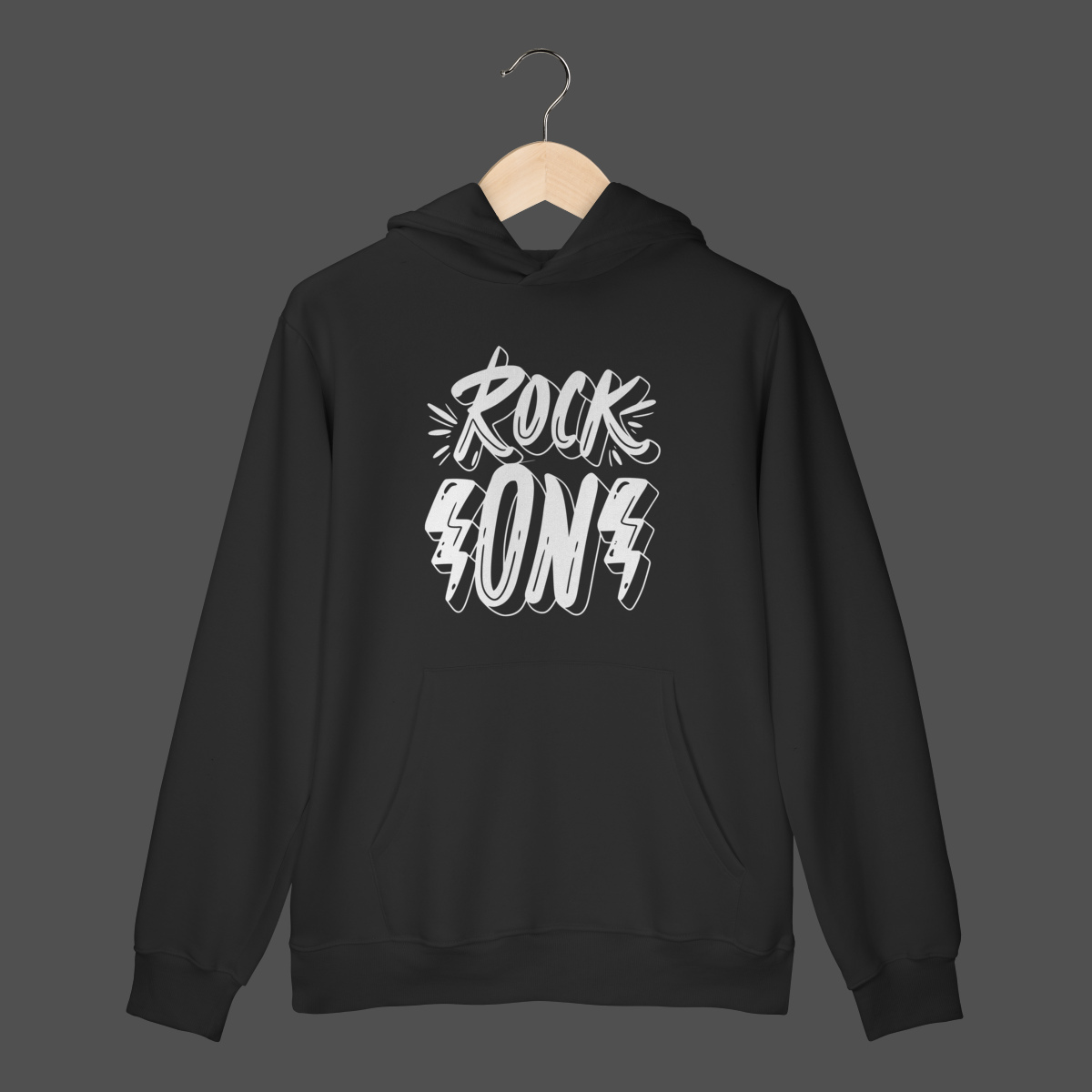 Nome do produto: Moletom Canguru Prime | Rock On