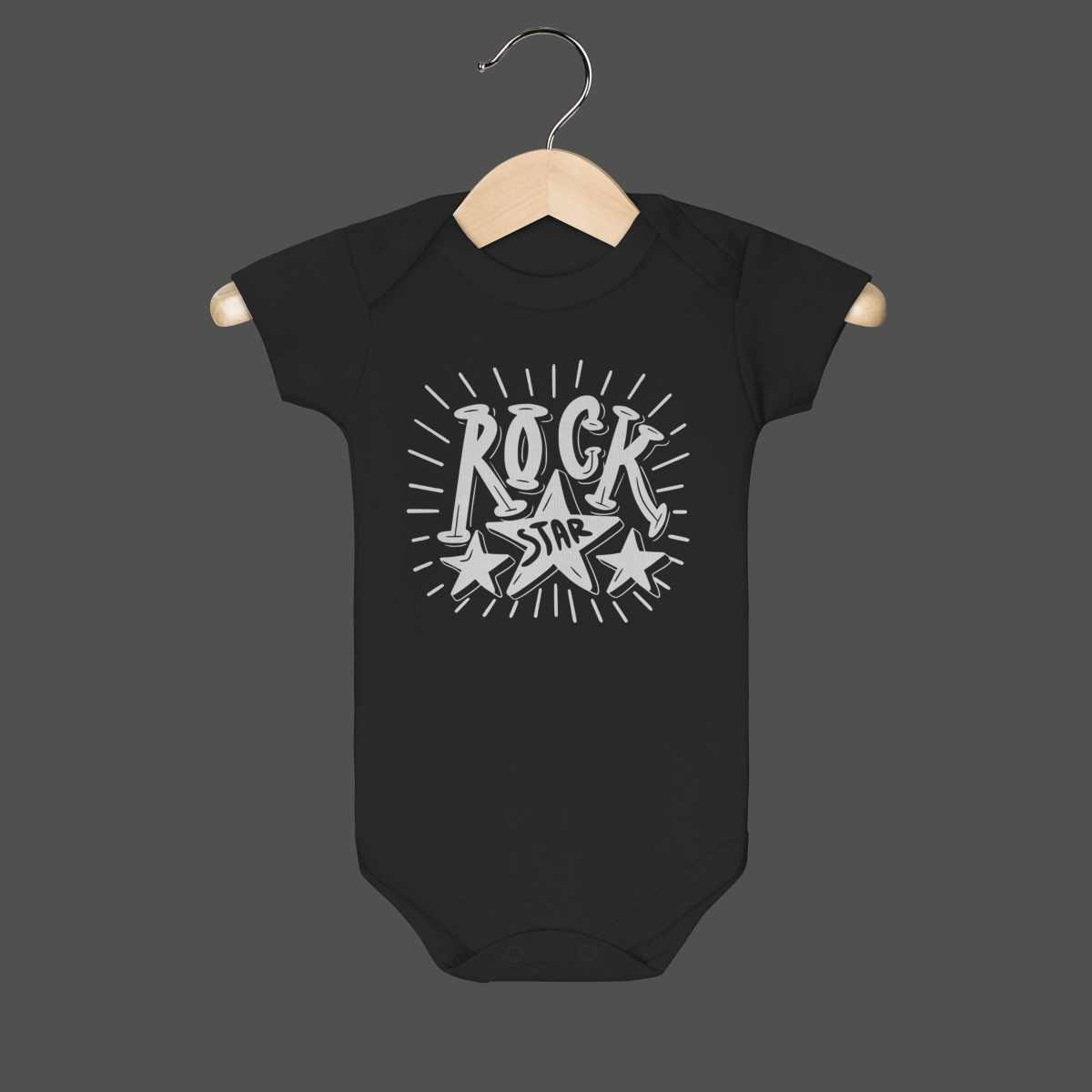 Nome do produto: Body Infantil | Rock Star