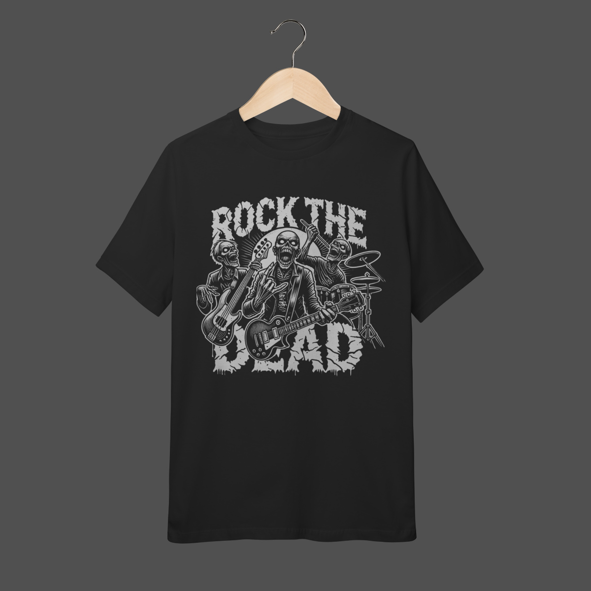 Nome do produto: Camiseta Infantil (10 a 14) | Rock The Dead