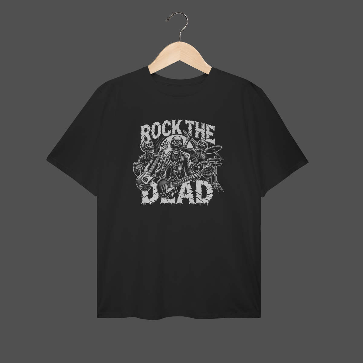 Nome do produto: Camiseta Plus Size | Rock The Dead