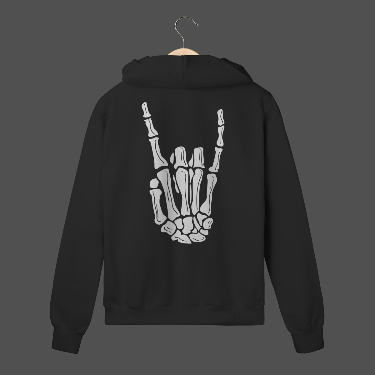 Nome do produto: Moletom C/ Zíper Prime | Rock Hand