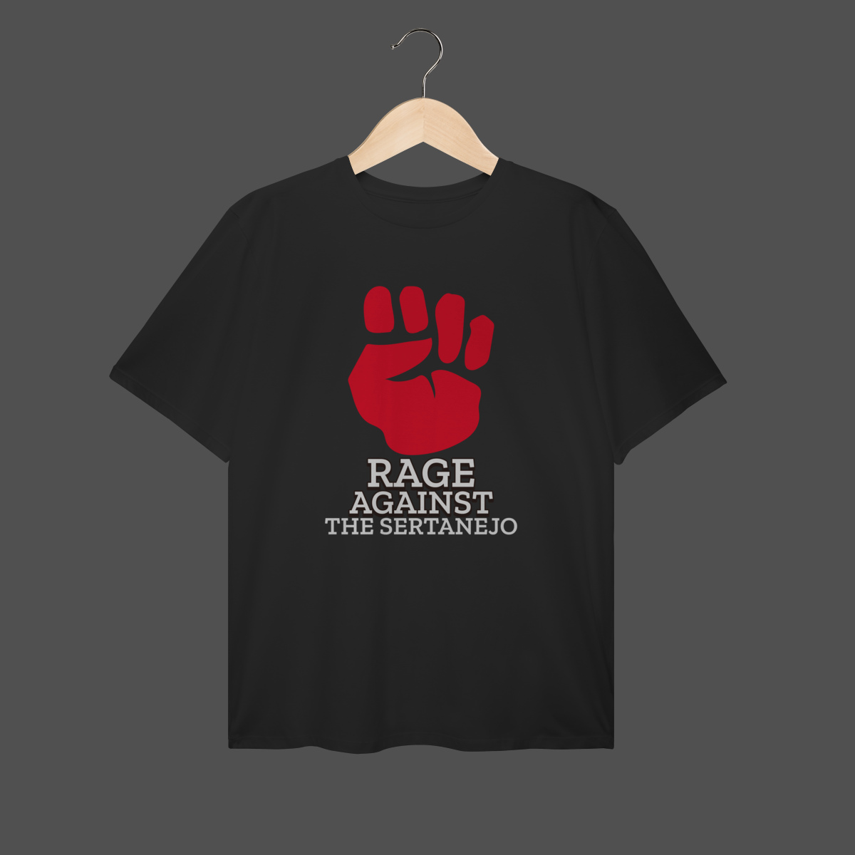 Nome do produto: Camiseta Plus Size | Rage Against The Sertanejo