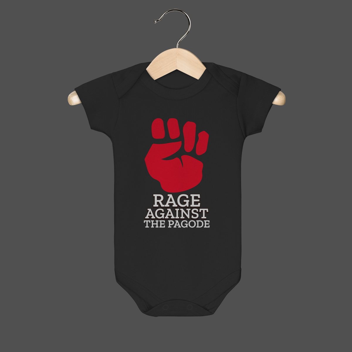 Nome do produto: Body Infantil | Rage Against The Pagode
