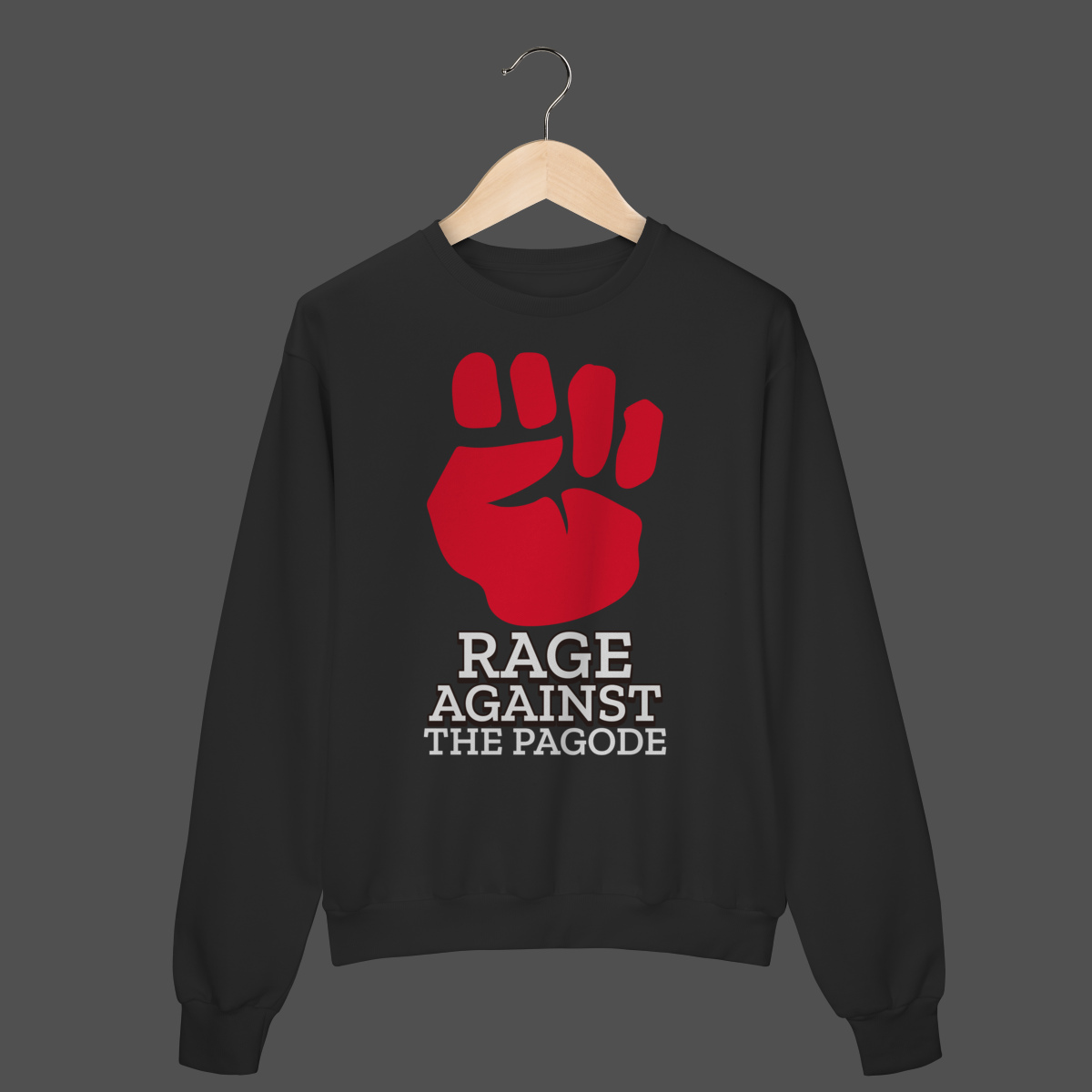 Nome do produto: Moletom Fechado Prime | Rage Against The Pagode