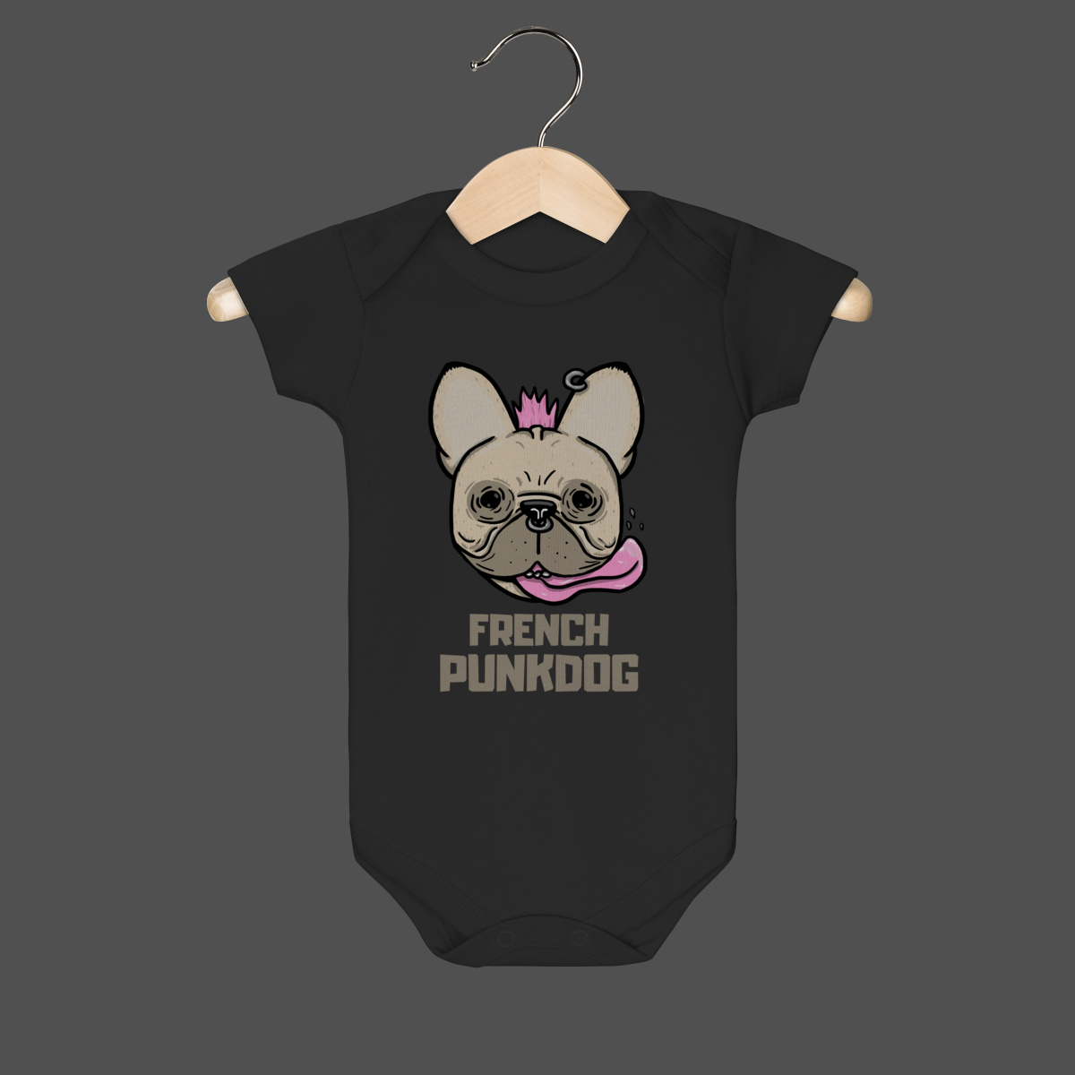 Nome do produto: Body Infantil | French Punkdog