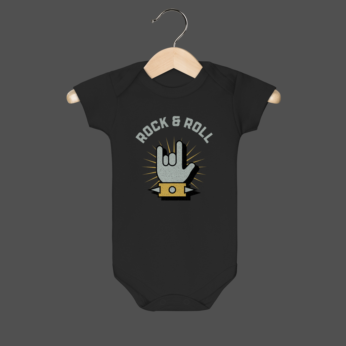 Nome do produto: Body Infantil | Rock & Roll