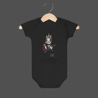 Body Infantil | Unicorns Love Black Metal