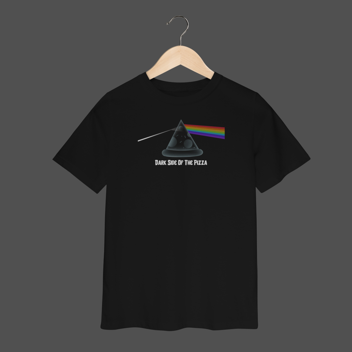 Camiseta Infantil (2 a 8) | Dark Side Of The Pizza