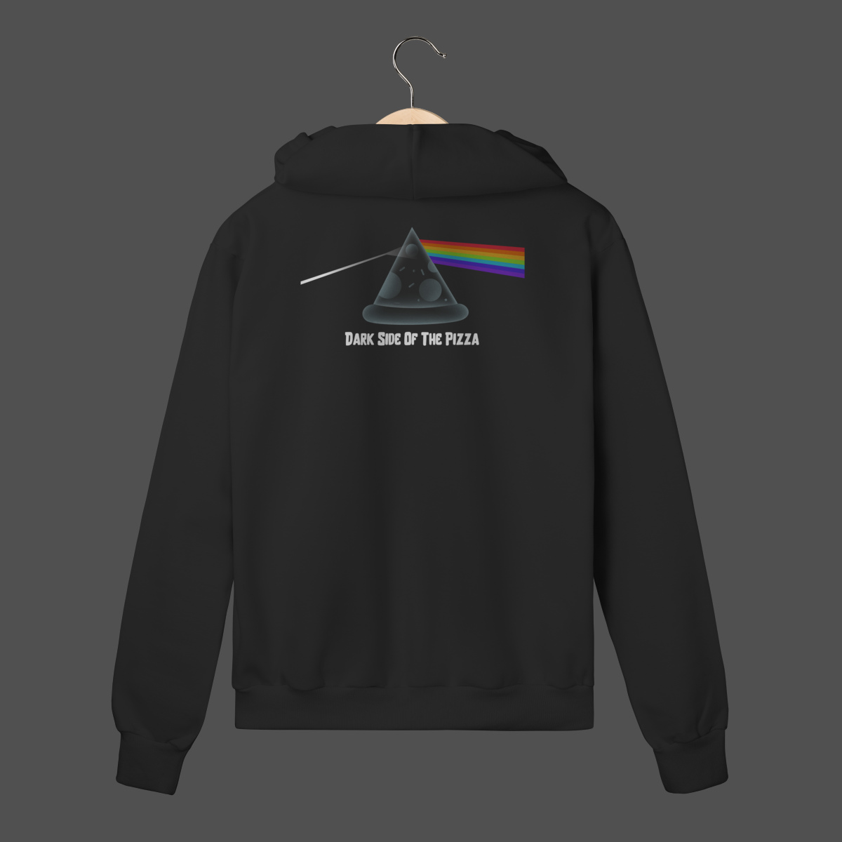 Moletom C/ Zíper Prime | Dark Side Of The Pizza