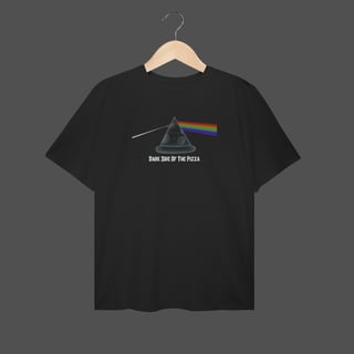 Camiseta Plus Size | Dark Side Of The Pizza