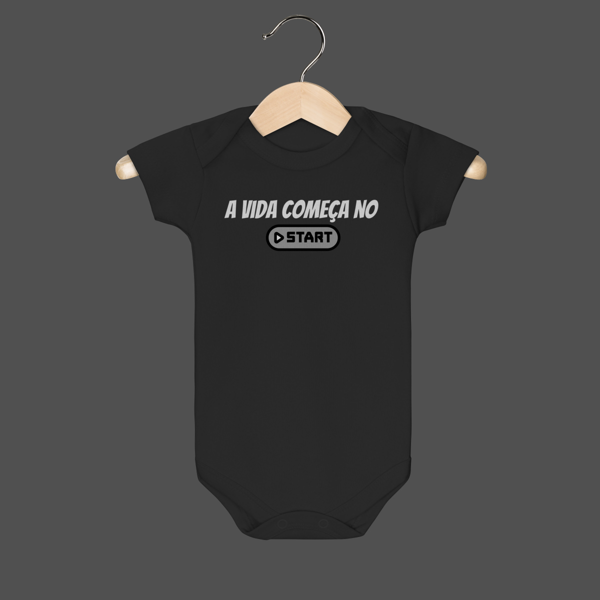 Nome do produto: Body Infantil | A Vida Começa no Start