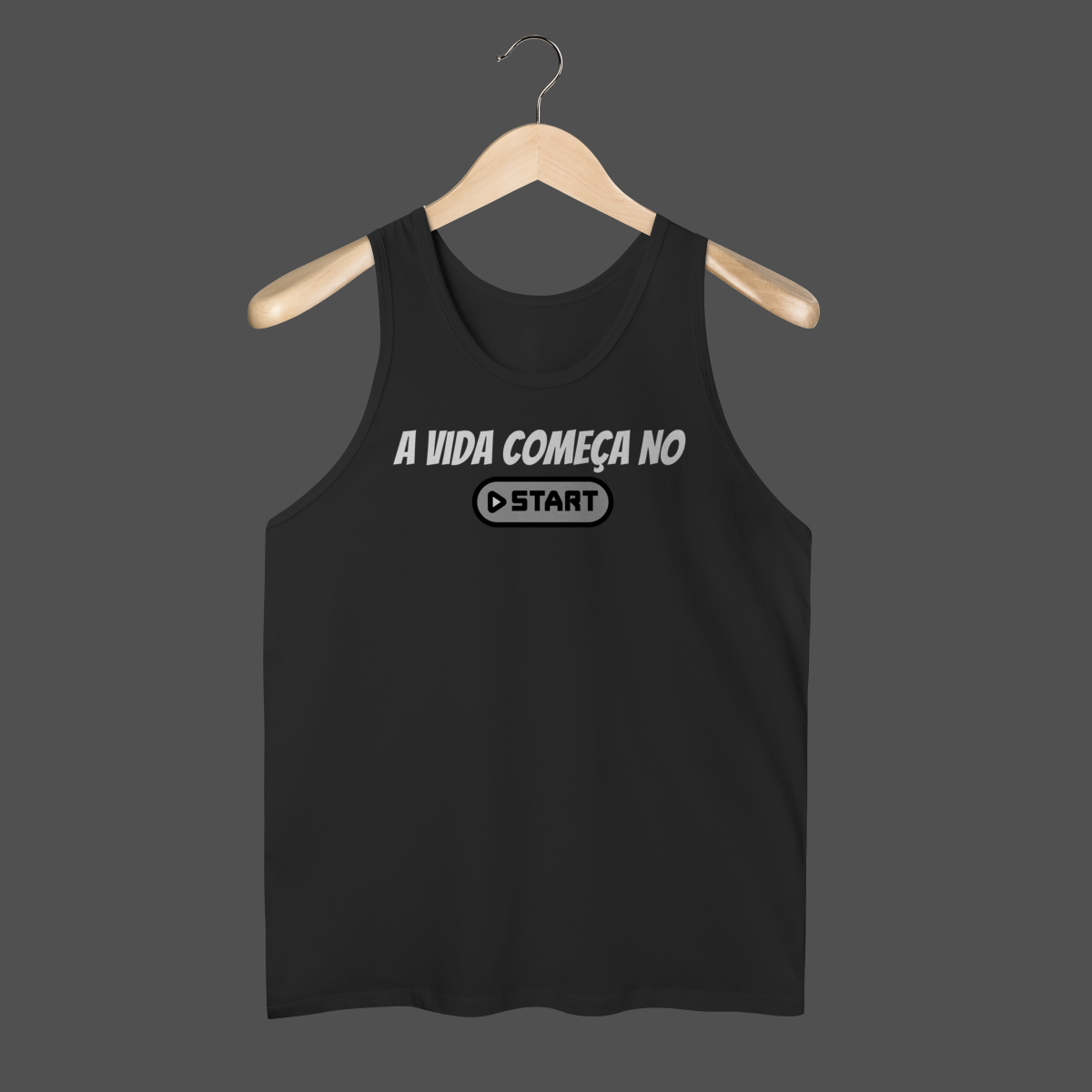 Nome do produto: Regata Quality | A Vida Começa no Start