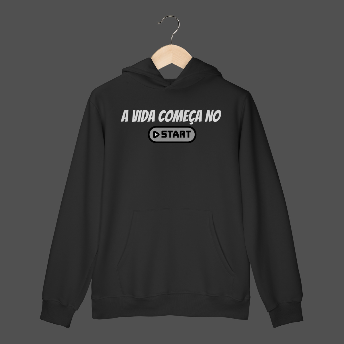 Nome do produto: Moletom Canguru Prime | A Vida Começa no Start