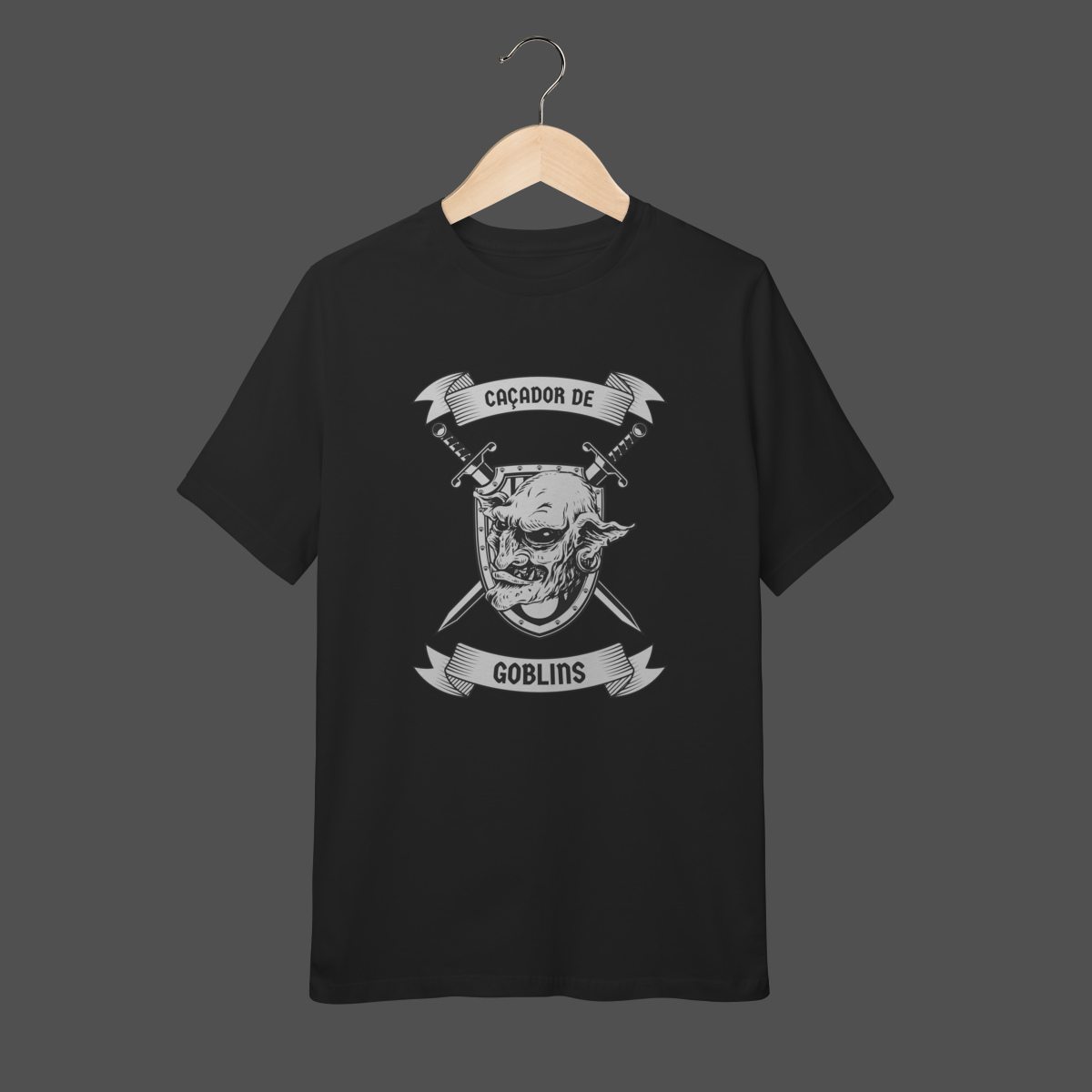 Nome do produto: Camiseta Infantil (10 a 14) | Caçador de Goblins