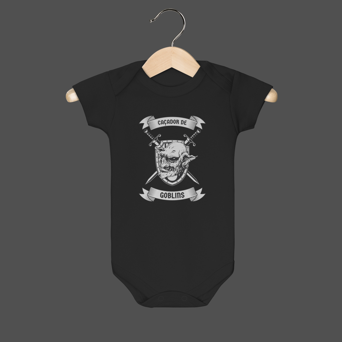 Nome do produto: Body Infantil | Caçador de Goblins