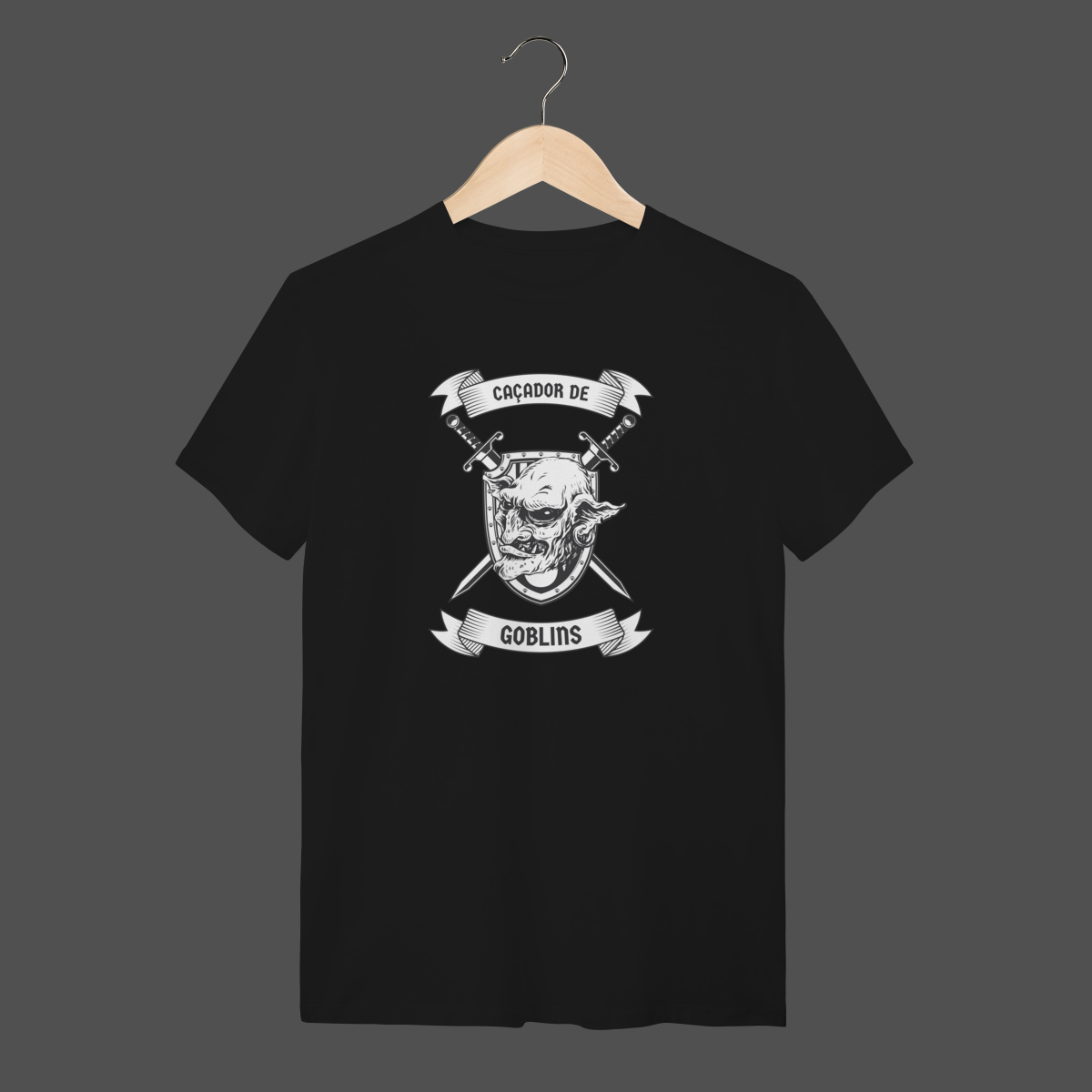 Nome do produto: Camiseta Quality | Caçador de Goblins