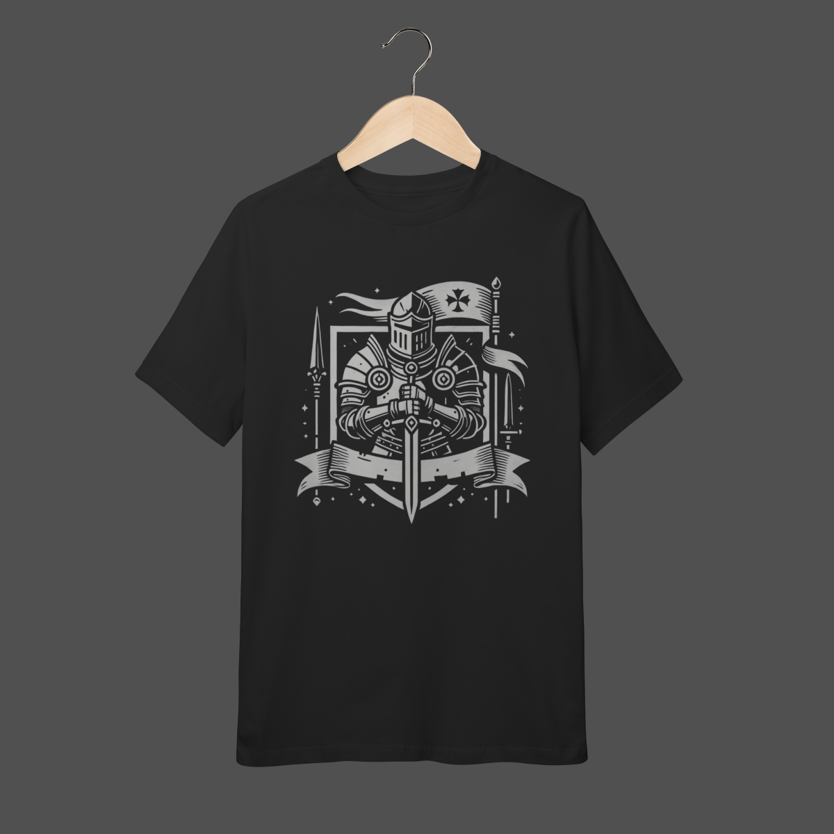 Nome do produto: Camiseta Infantil (10 a 14) | Cavaleiro