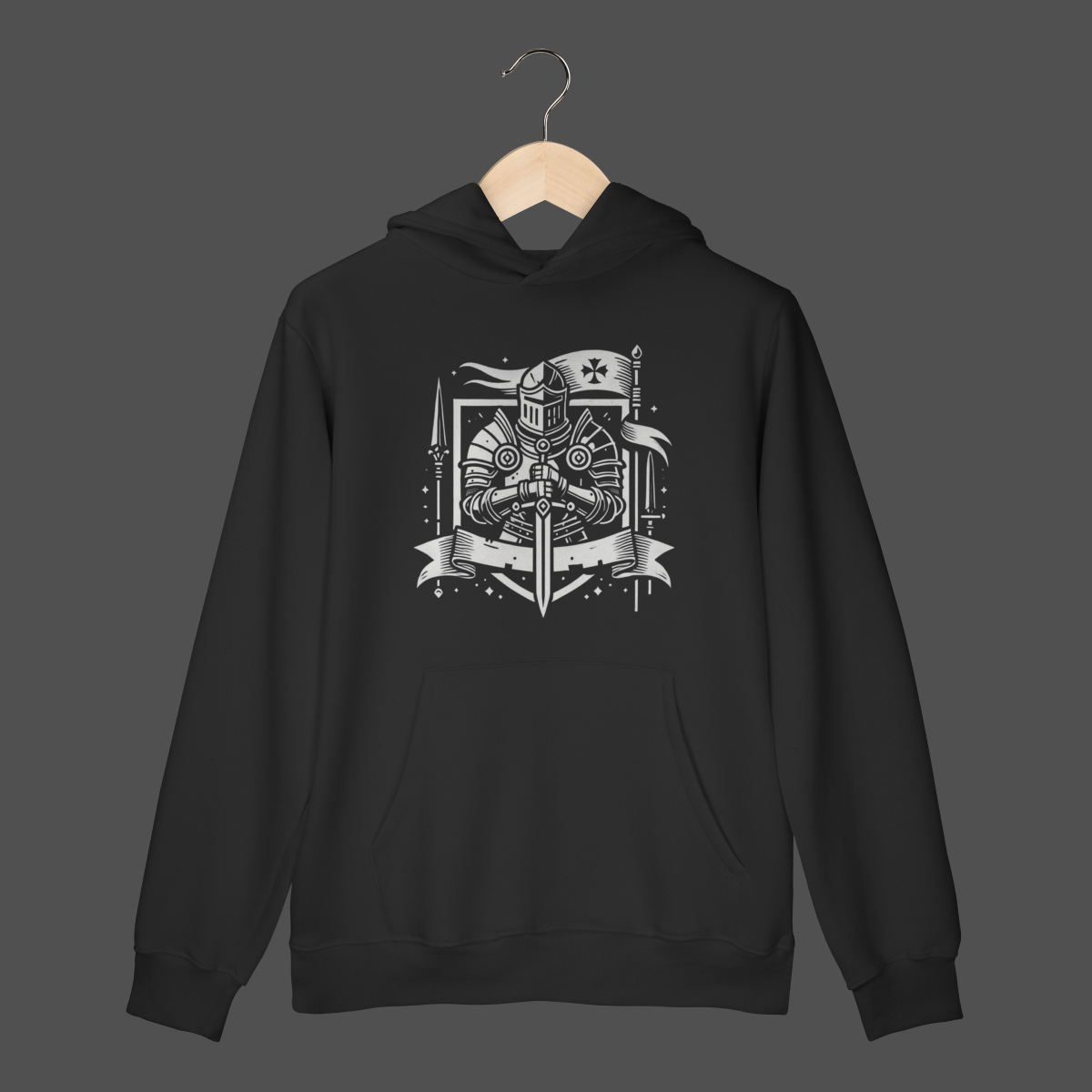 Nome do produto: Moletom Canguru Prime | Cavaleiro