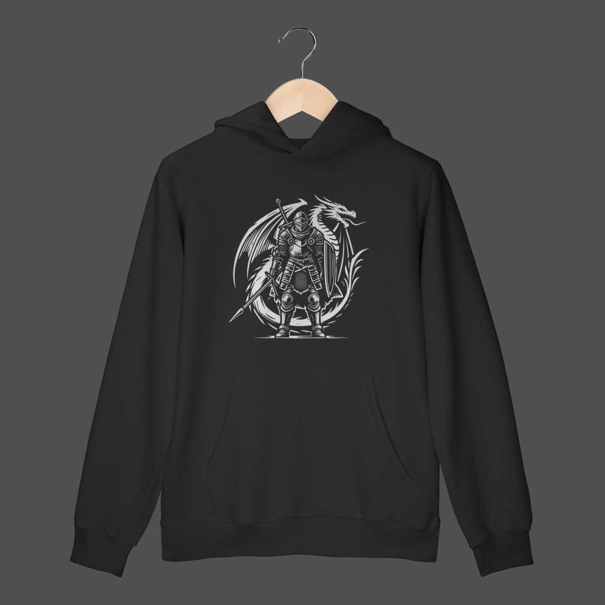 Nome do produto: Moletom Canguru Prime | Cavaleiro