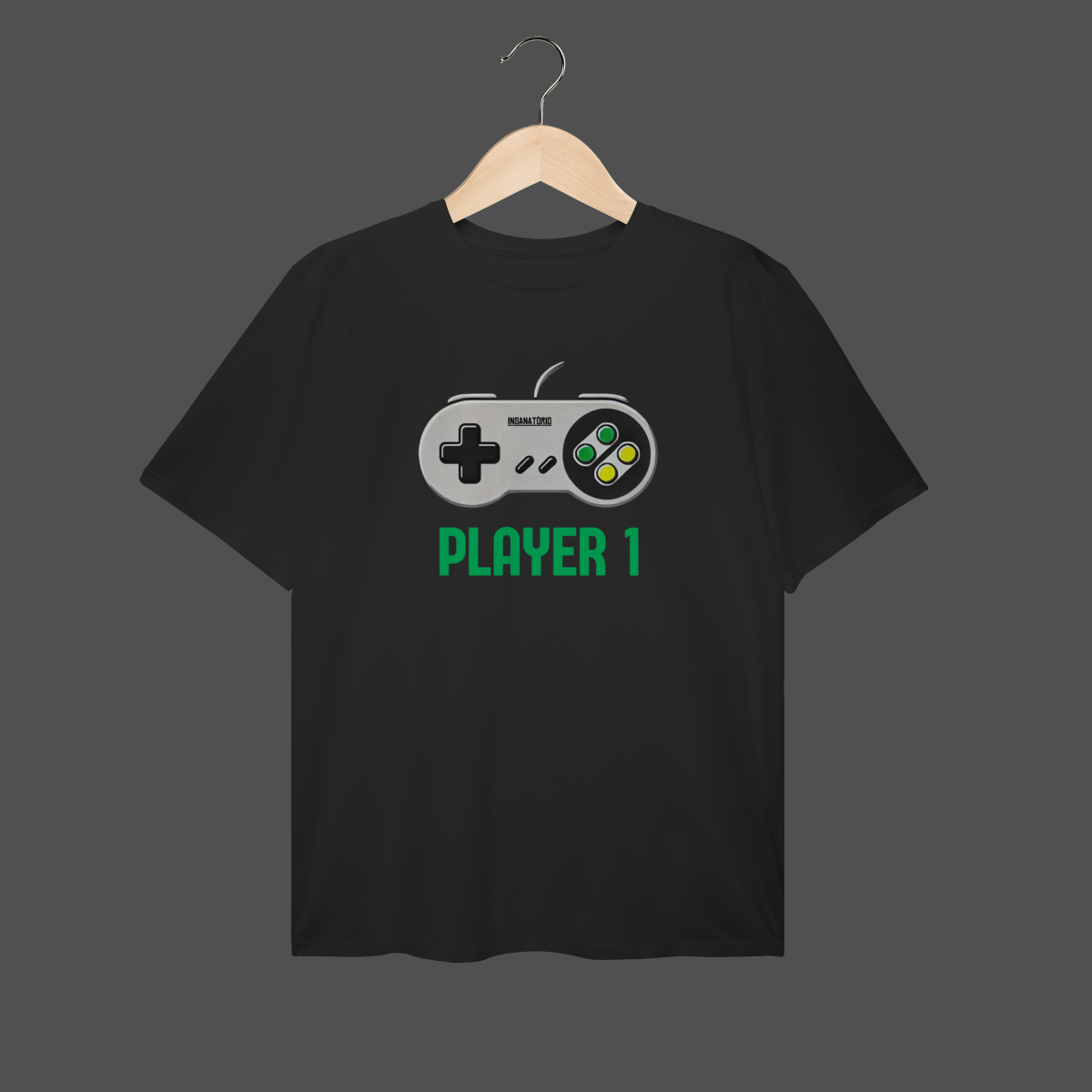 Nome do produto: Camiseta Plus Size | Player 1