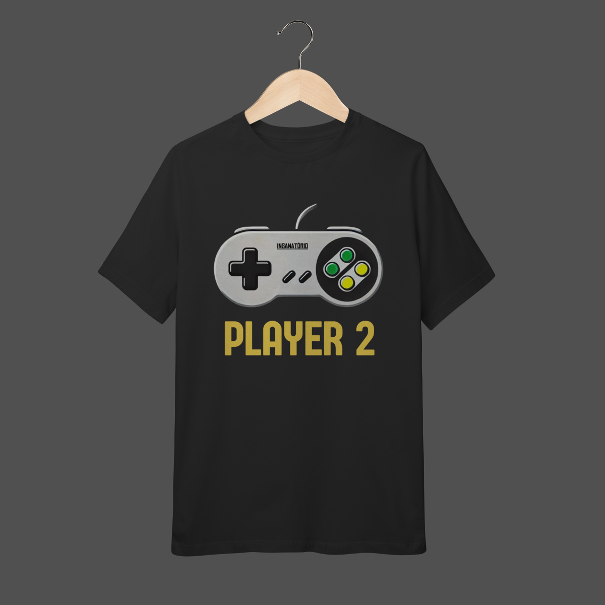 Nome do produto: Camiseta Infantil (10 a 14) | Player 2