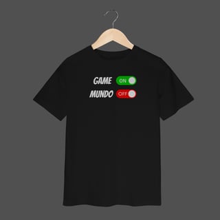 Camiseta Infantil (2 a 8) | Game On - Mundo Off