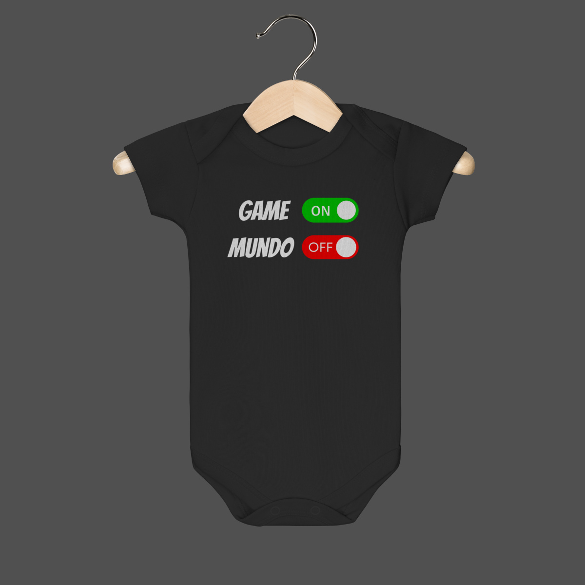 Nome do produto: Body Infantil | Game On - Mundo Off