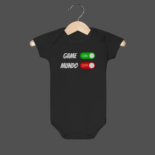 Body Infantil | Game On - Mundo Off