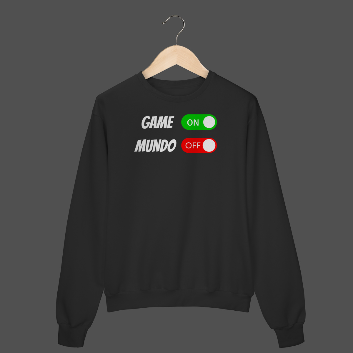 Moletom Fechado Prime | Game On - Mundo Off