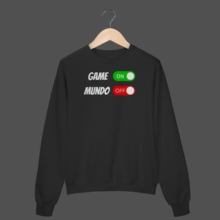 Moletom Fechado Prime | Game On - Mundo Off