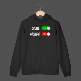 Moletom Canguru Prime | Game On - Mundo Off