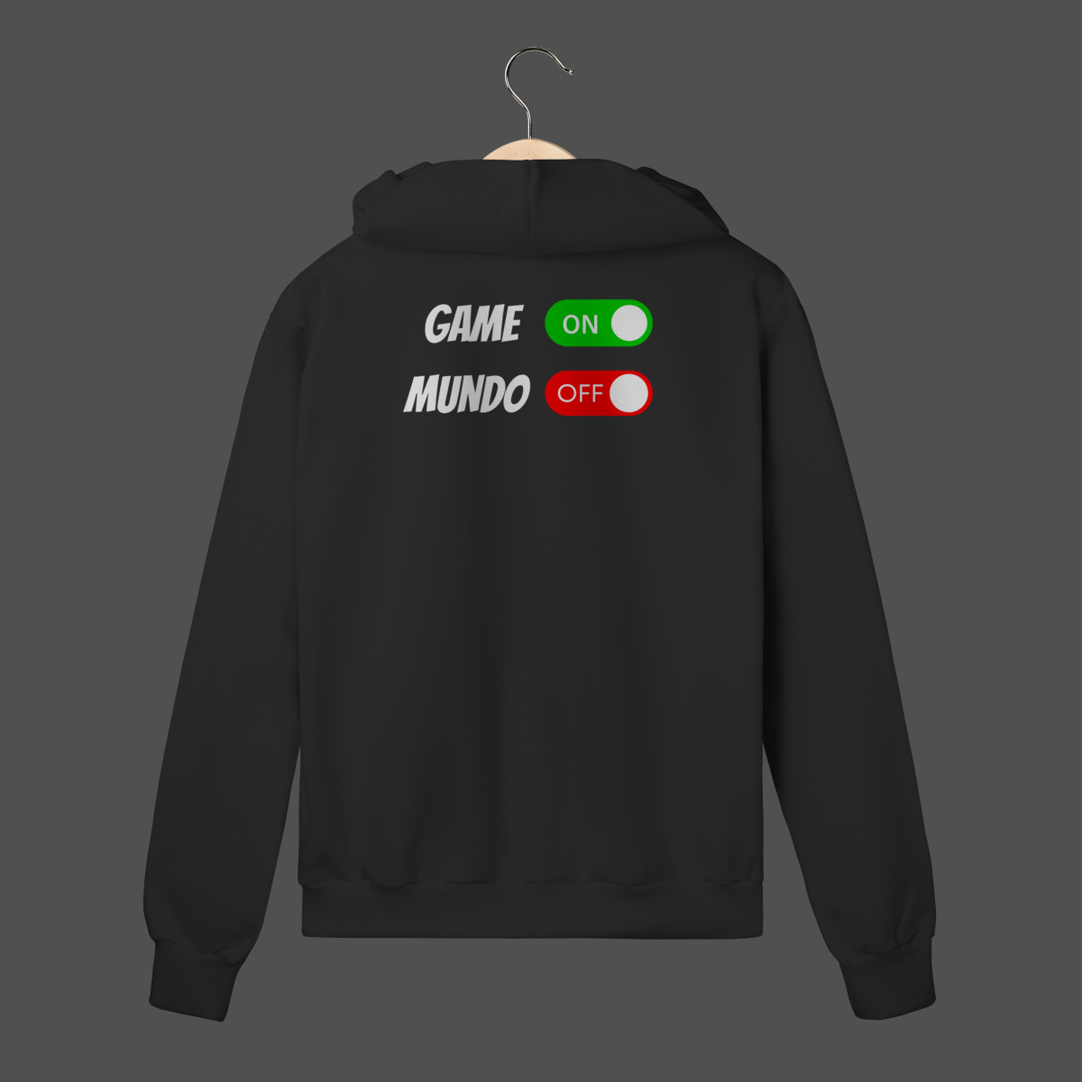 Moletom C/ Zíper Prime | Game On - Mundo Off