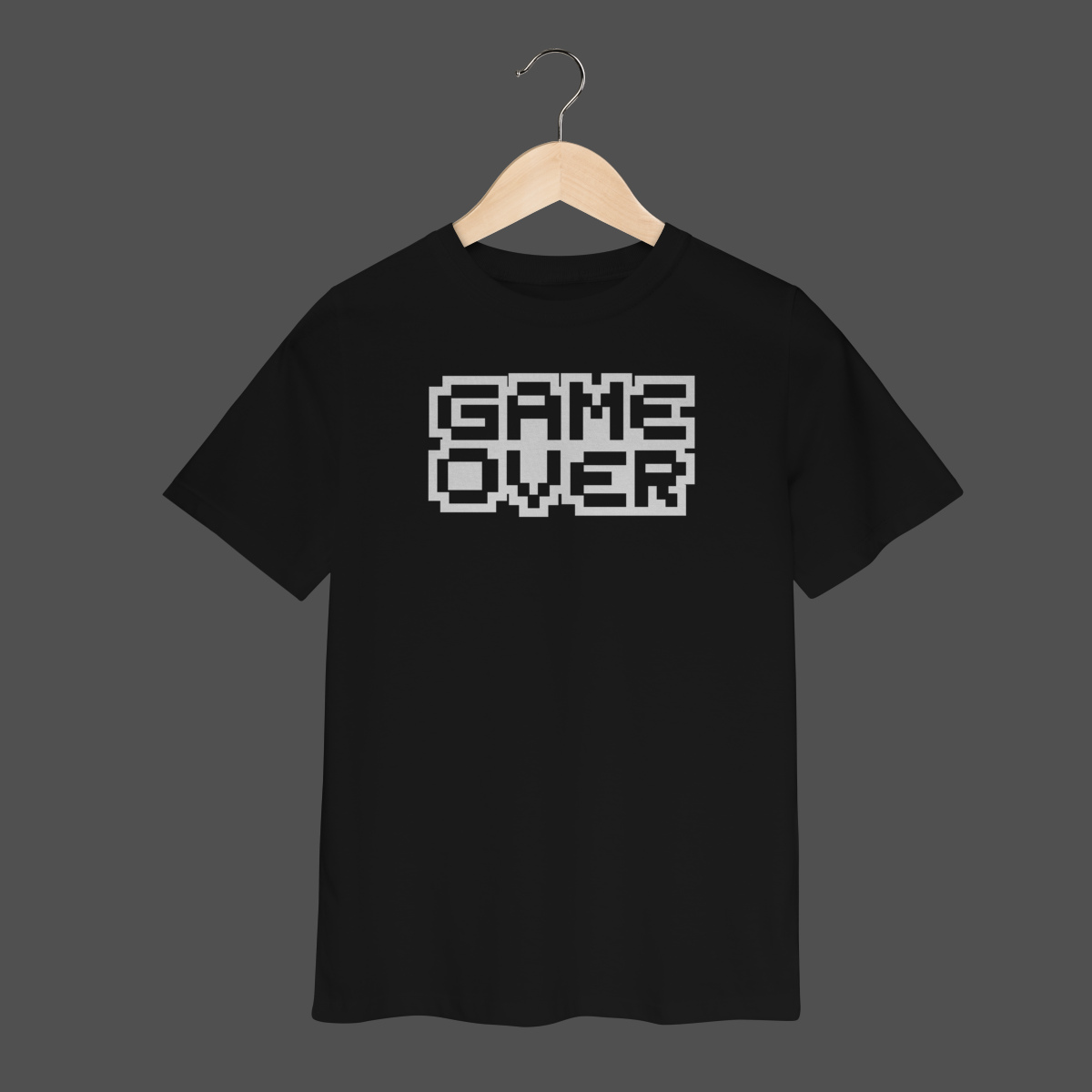 Nome do produto: Camiseta Infantil (2 a 8) | Game Over
