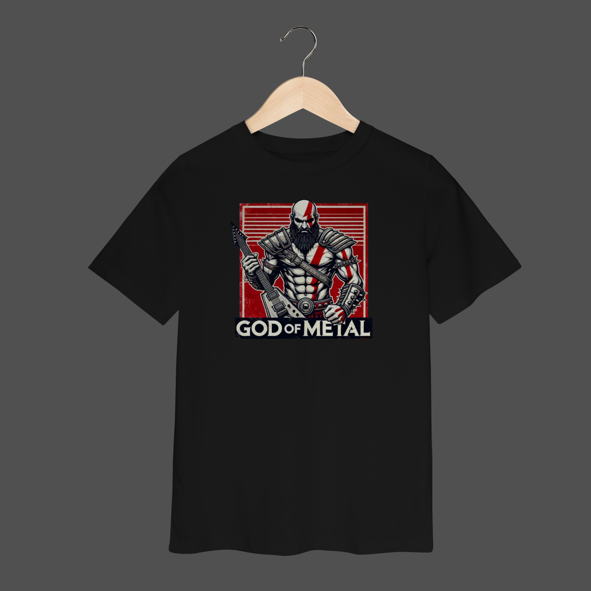 Nome do produto: Camiseta Infantil (2 a 8) | God Of Metal
